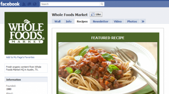 Whole Food בפייסבוק. מה רוצים הצרכנים?